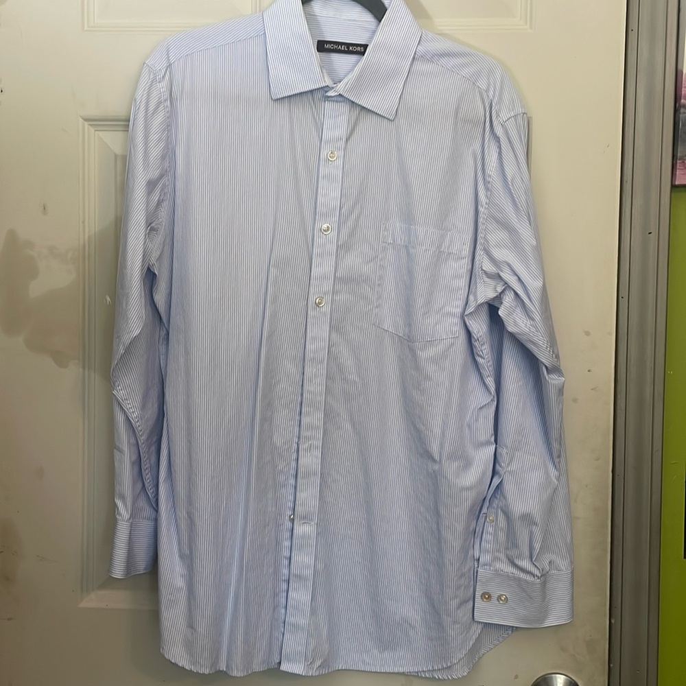 Michael kors men’s button up shirt